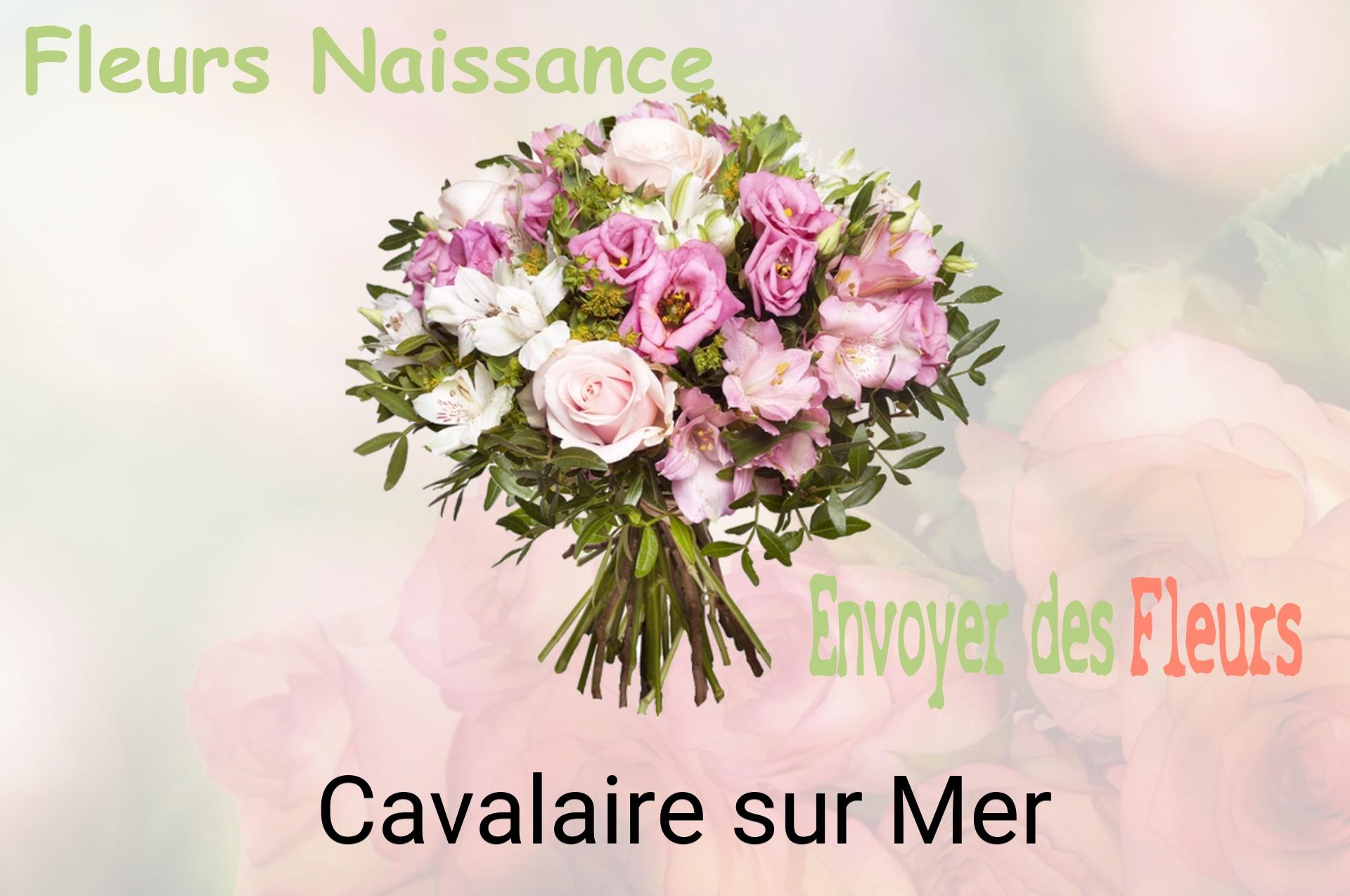 Bouquet de fleurs de naissance livré à Cavalaire-sur-Mer
